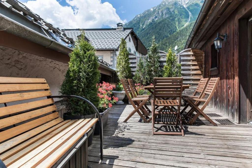 90M2 Hypercentre, Terrace, Next To Ski Lift Chamonix Eksteriør bilde